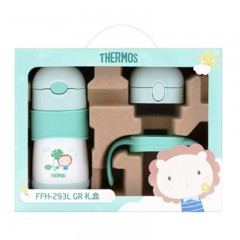 膳魔师 儿童保温杯礼盒套装 绿色 FFH-293L