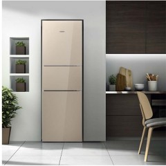 西门子 SIEMENS BCD-270W(KG28US230C） 三门 冰箱 270L 浅金色