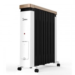 美的 Midea NY2212-18C油汀电暖取暖器加湿盒烤火炉办公室卧室加宽暖气片电暖器儿童防烫2200W（单位：台）
