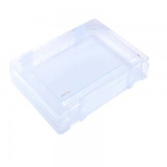 得力 5702文件盒A4(透明) (单位：只）