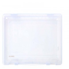 得力 5702文件盒A4(透明) (单位：只）