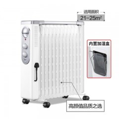 美的（Midea）NY2513-16FW 油汀取暖器家用卧室客厅速热电暖气新品加宽13片暖气片节能立式（单位：台）