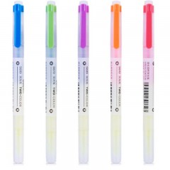 得力- S619- 荧光笔(混）-(5支/盒)-单位：盒- 起订量3盒