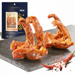 百草味 鸭锁骨（甜辣味）140g*3袋（单位：袋）