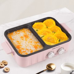 奥克斯 涮一体锅 樱花粉 A-KSLP01 单位：个