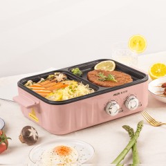 奥克斯 涮一体锅 樱花粉 A-KSLP01 单位：个