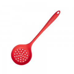 炊大皇-LS1003-小红硅胶漏勺-单位：个