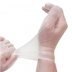 英科医疗（INTCO）-一次性医用PVC检查手套-透明色-M码（100只/盒）-单位：盒