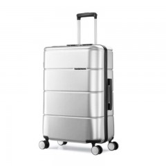 新秀丽-TU2*25002-拉杆箱万向轮行李箱旅行箱登机箱-银色-25英寸-单位：个