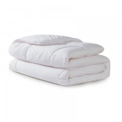 罗莱家纺-LUOLAI-被芯-智暖科技纤维冬被-保暖冬被-厚被子-磨毛面料-双人被-白色-1.8米床-220*250cm-单位：个