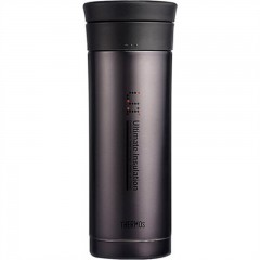 膳魔师 高真空保温杯JMK-500 黑色/浅银红色