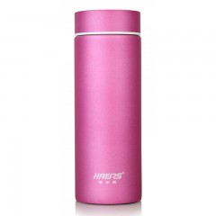 哈尔斯 男女士水杯办公杯子随手杯304不锈钢卡通真空保温杯320ML  HW-320-2