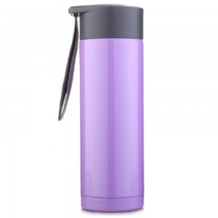 哈尔斯 居家真空不锈钢保温杯创意便携女士提手茶杯大容量儿童水杯  LW-350-17