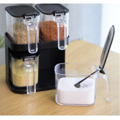 禧天龙 4只装禧佳调味盒H-9163  1个装