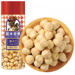如水 榛子仁380g/罐 土耳其大榛子烘焙熟制健康坚果休闲零食 单位：罐