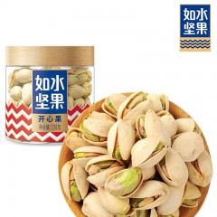 如水开心果150g休闲食坚果炒货干果 开心果150g 3罐起订 单位：罐