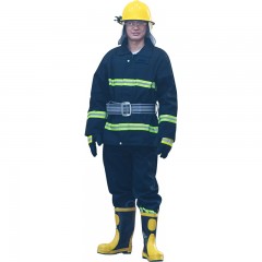 虎鲸安（HJ）消防服套装消防员衣服防护服 防护逃生 大号