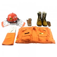 虎鲸安 抢险救援五件套森林消防服套装消防服抢险救援头盔消防腰带手套消防靴套装