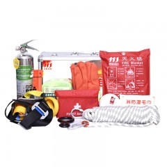 虎鲸安 消防应急箱升级款12件套 火灾逃生自救应急包