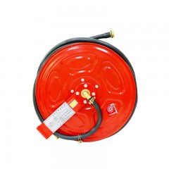 虎鲸安（HJ）_黑色消防自救软管卷盘自救式轻便水龙转盘 厚度20米卷盘