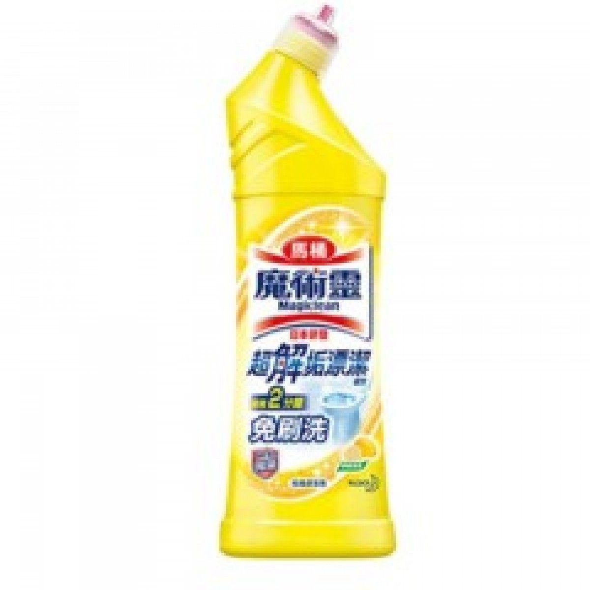 花王（KAO）进口魔术灵洁厕灵 洁厕宝厕所清洁剂 马桶瞬洁（黄色）500ml/瓶 10瓶起订