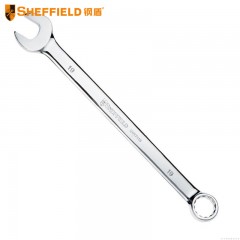 钢盾 SHEFFIELD S017119  公制精抛光两用长扳手19mm 单位：把  5把起订