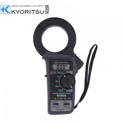 克列茨KYORITSU 泄漏电流钳形表 KEW2413F数字漏电流钳形表1000A分辨率0.01mA漏电测试仪φ68mm