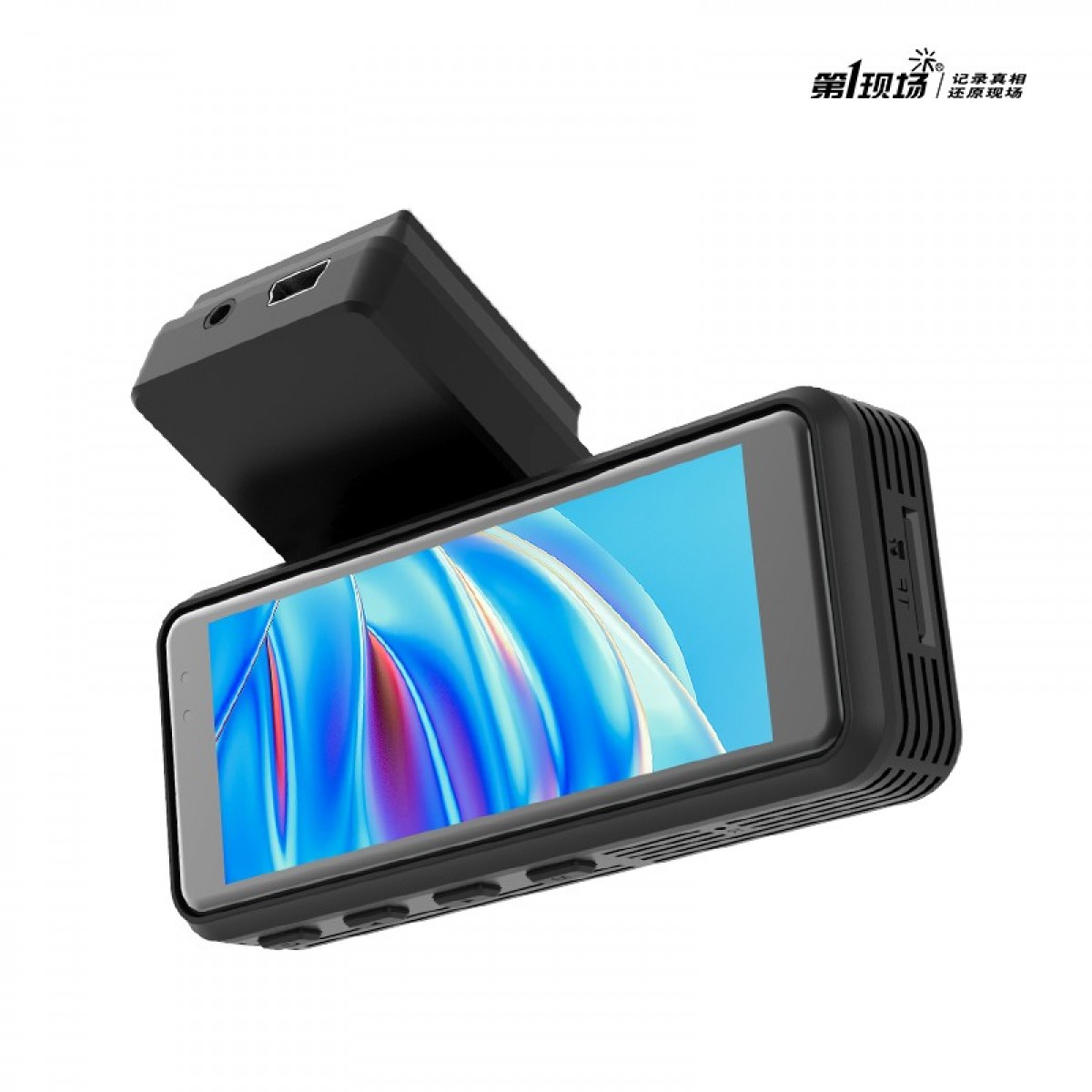 第一现场F1隐藏式高清行车记录仪1080P停车监控触摸操自动循环录影3.16英寸IPS屏幕 前后双录标准版+32