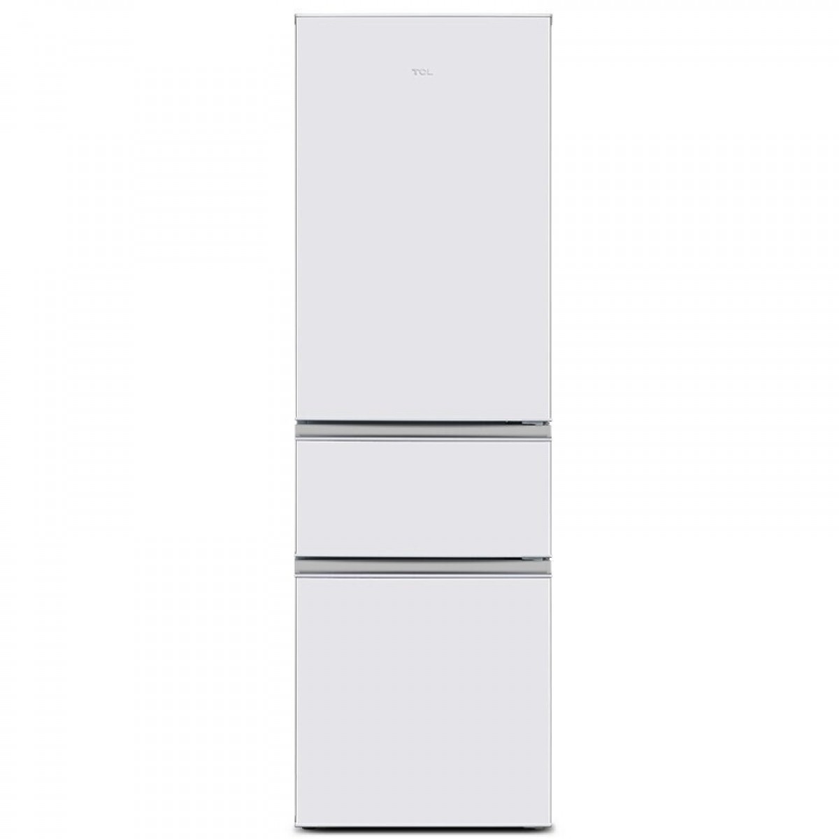 TCL 215升 三门 直冷微霜 中门软冷冻 即切即用（闪白银）BCD-215TC 闪白银 单位：台