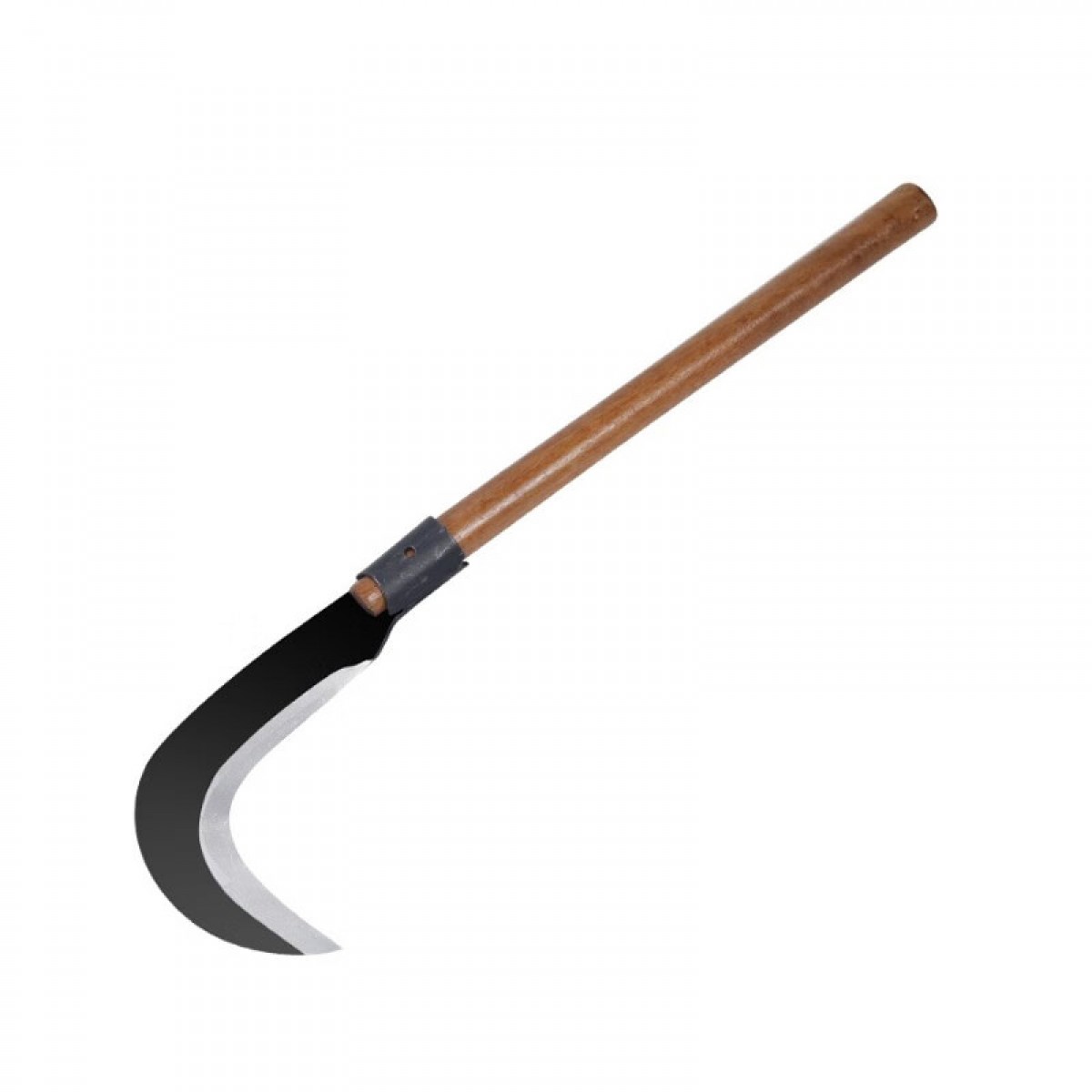 晟泰邦 柄锰钢月牙镰刀农用割草刀弯刀文武园林野营工具砍树枝弯头砍刀 文武刀+39长细圆杆 单位：把 3把起订