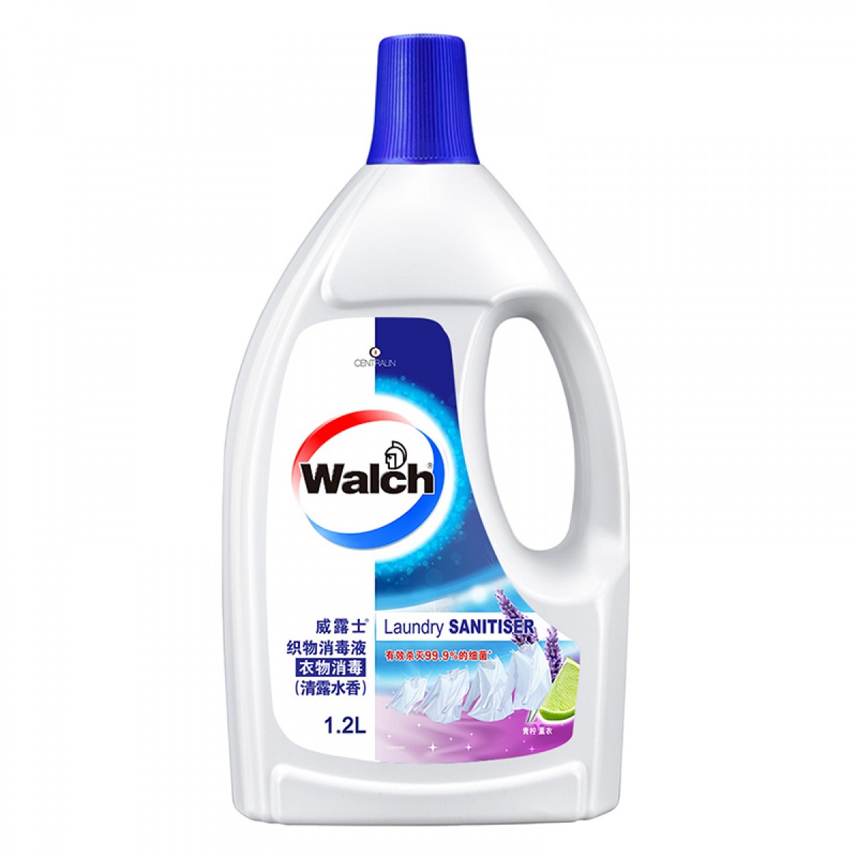 威露士衣物消毒液衣服专用杀菌除菌液 青柠薰衣草1.2L 单位：瓶