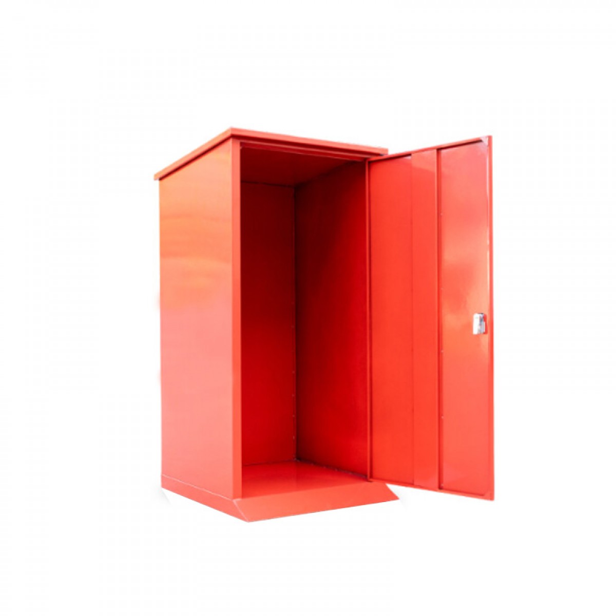 晟泰邦 35kg推车式干粉灭火器箱可容纳单个35kg灭火器1170mm*680mm*575mm 红色铁质1.2mm厚 单位：个