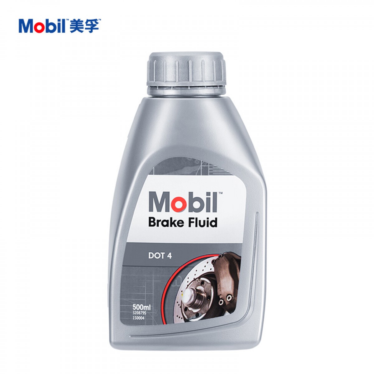 美孚（Mobil）美孚刹车油 DOT4 0.5L 汽车用品 单位：瓶