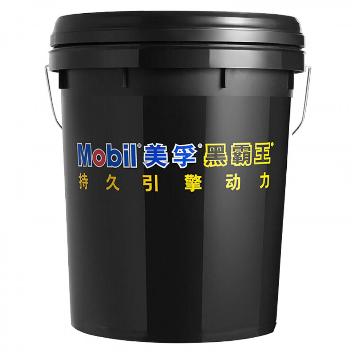 美孚（Mobil） 美孚黑霸王柴油机油 柴机油 15W-40 CH-4级 18L 汽车用品 单位：桶