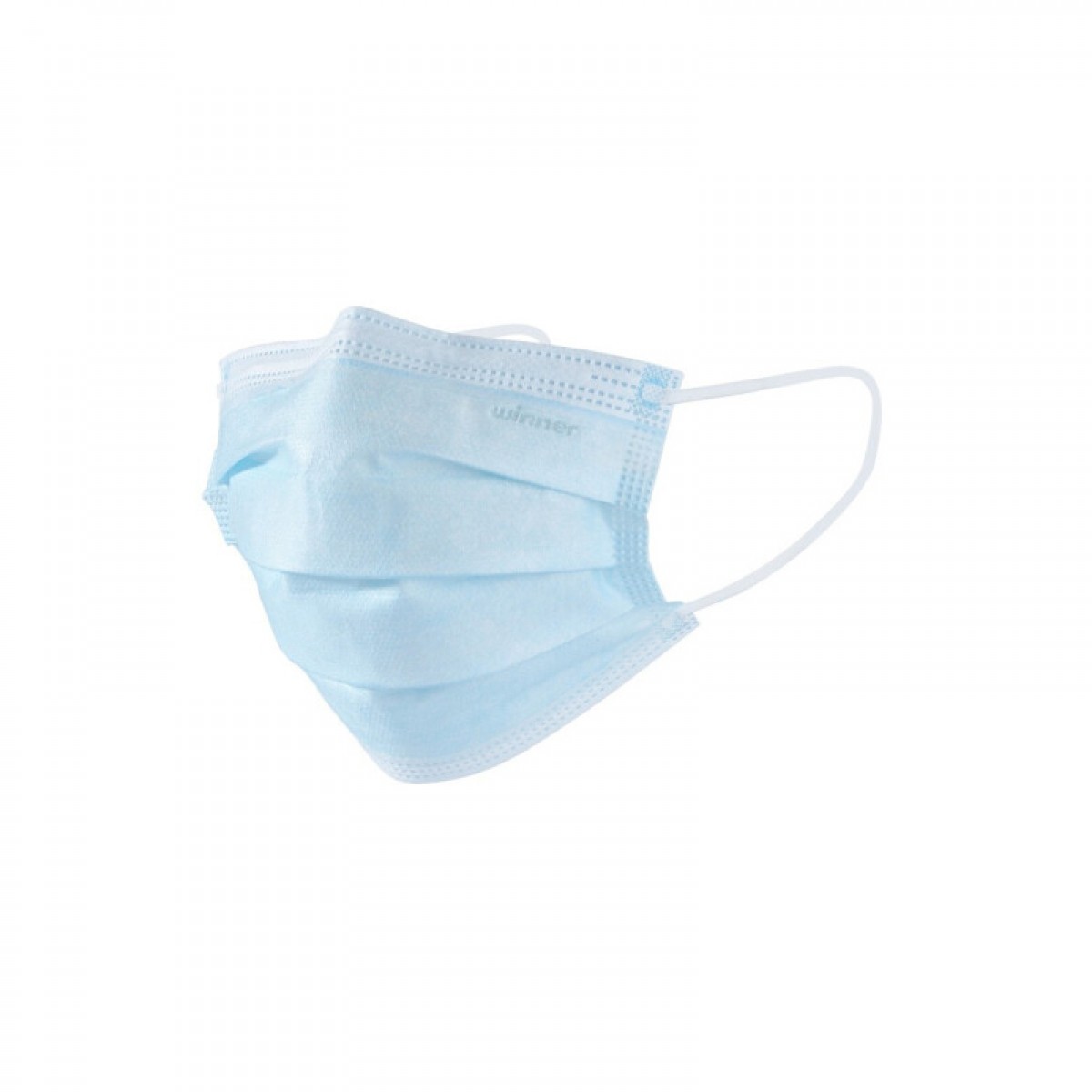 稳健（Winner）一次性口罩灭菌级独立包装50只/盒 三层防护口罩细菌过滤率大于95% 单位：盒