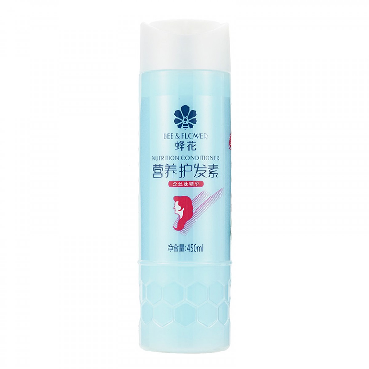 蜂花 营养护发素450ml 丝肽精华补水顺滑滋养改善干枯毛躁 男女士润发乳450ml 单位：瓶 10瓶起订