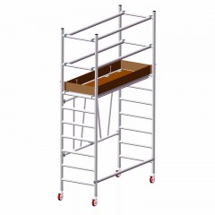 稳耐3米单宽铝合金快搭脚手架5301-30 单位：台