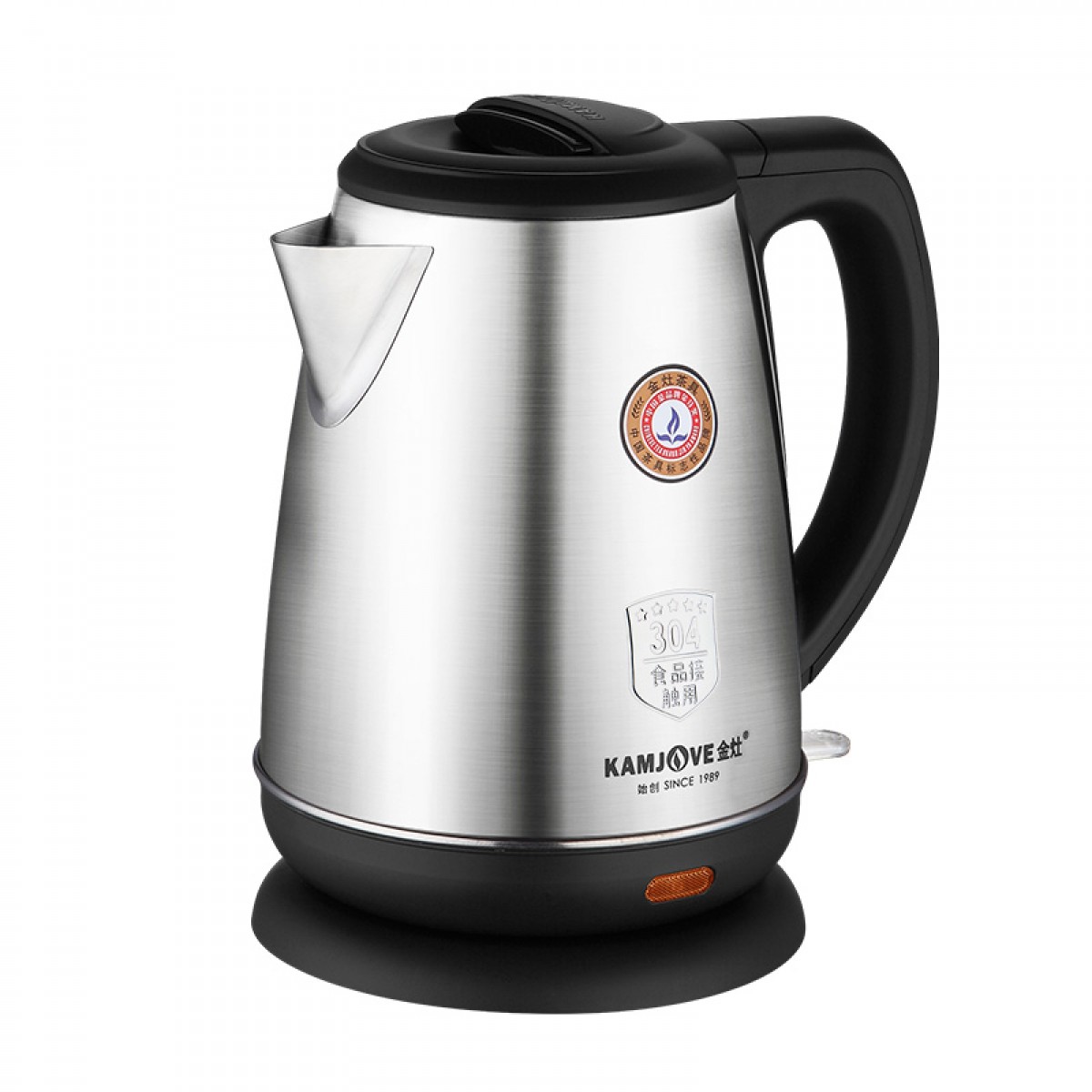 金灶（KAMJOVE） 家用大容量电水壶电热水壶烧水壶1.7L容量304不锈钢开水壶自动断电 1.7L 单位：个