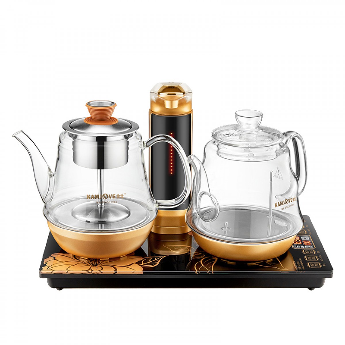 金灶（KAMJOVE） 自动上水电热水壶 煮茶器煮茶壶 烧水壶抽水烧水茶具茶道保温泡茶壶茶台烧水壶 GA-909多功能茶炉 单位：套