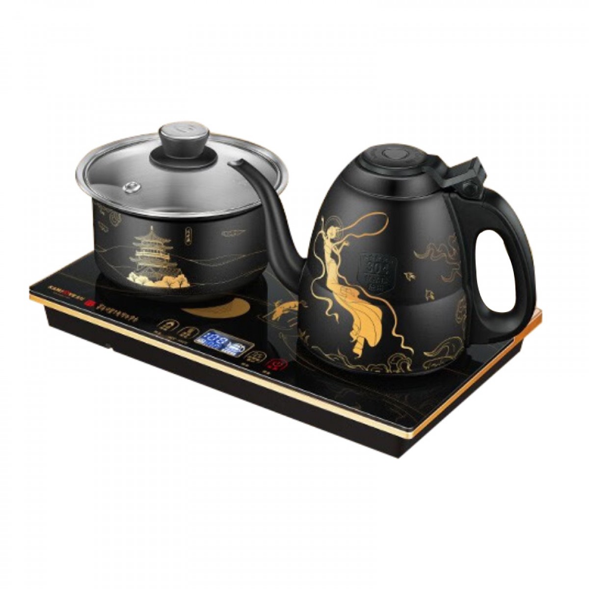 金灶（KAMJOVE） 敦煌联名国潮茶台烧水壶自动上水电热水壶顺泉手柄上水壶泡茶专用烧水壶家用开水壶 F8敦煌版 单位：套