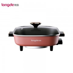 龙的（longde）电火锅电热锅电锅一体 电炒锅多功能锅 家用涮烤火锅锅具 LD-HG5015 单位：个