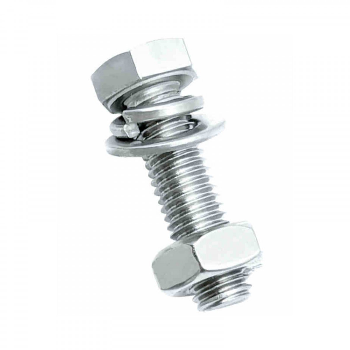 晟泰邦镀锌4.8级外六角螺丝螺栓螺母套装M8*40MM 单位：套 100套起订