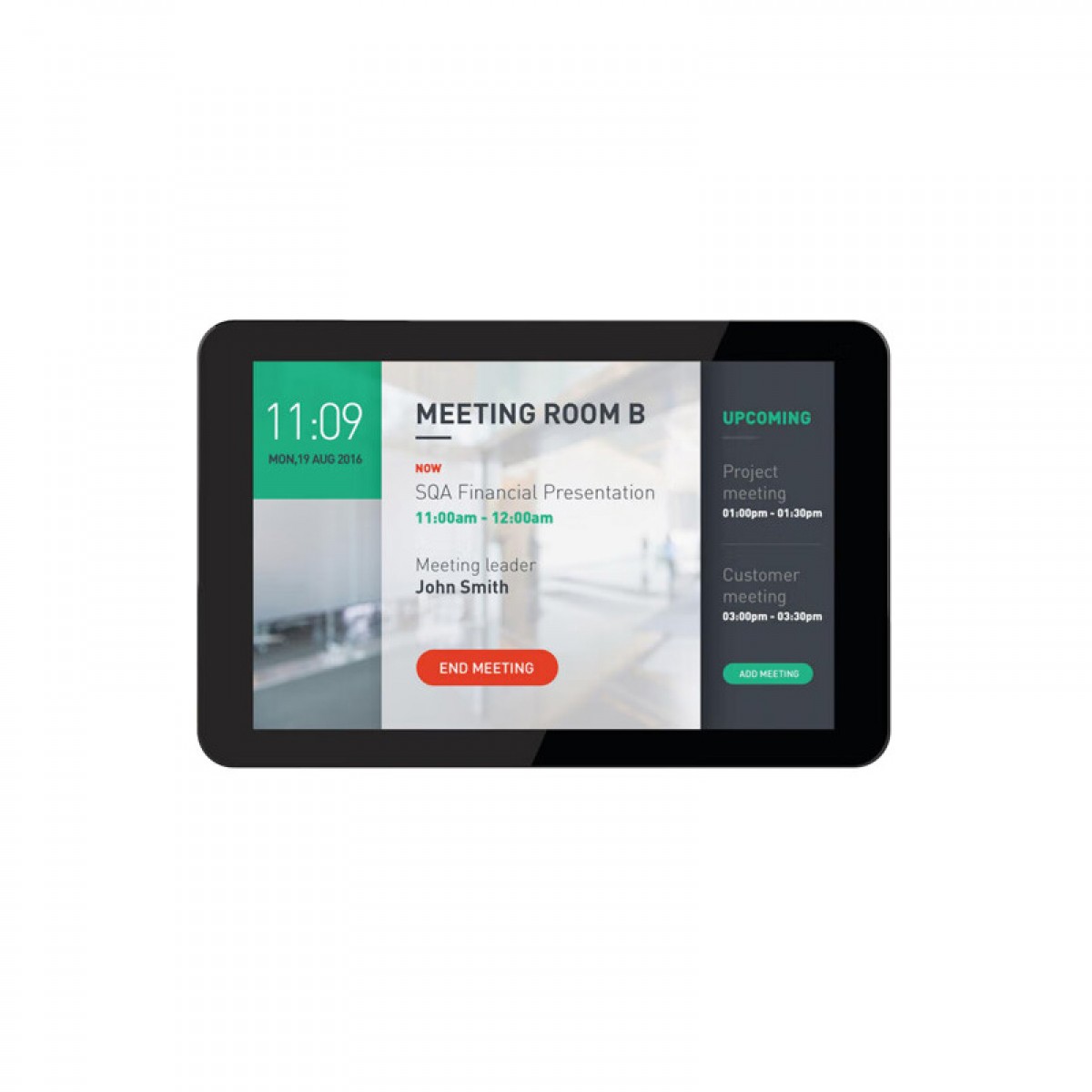 飞利浦10英寸会议室预约机 会议预约门牌 智慧电子门牌会议机 智能电子显示屏 人脸识别会议触摸屏10BDL4551T 单位：台