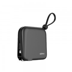 IDMIX 充电宝自带线插头PD20W快充1万毫安时适用于iPhone14/13/12Pro/Max 【2022升级版】自带苹果MFi线（橙色、蓝色、灰色可选）单位：个