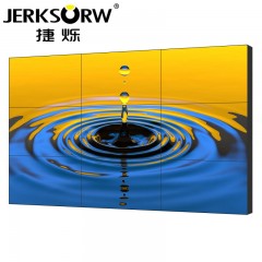 捷烁（JERKSORW）55英寸1.7mm拼缝液晶拼接屏会议监控显示器电视墙展厅直播间背景大屏幕LCD 单位：台
