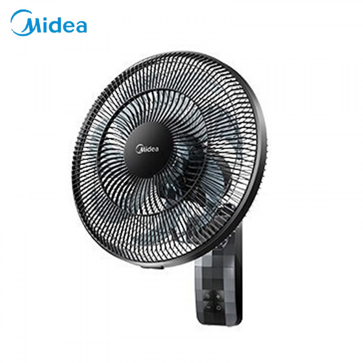 美的（Midea）电风扇壁扇家用遥控节能摇头风扇轻音低噪壁挂式循环电扇挂扇餐厅食堂商用风扇工程扇 FWA35WAR【14寸遥控款】  单位：台