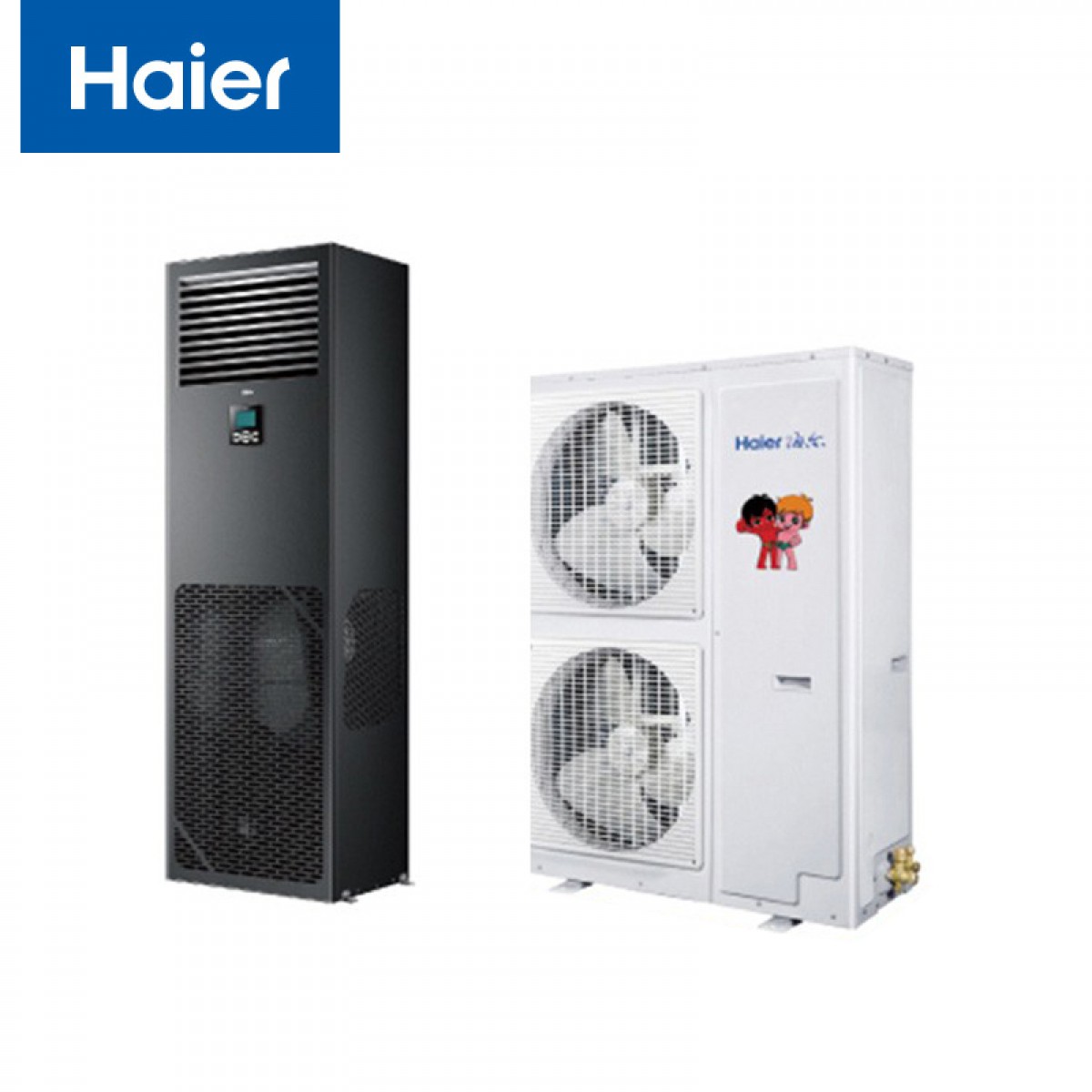 海尔（Haier）中央空调5匹柜式空调精密5p柜机基站专用恒温恒湿24小时运转380V JHFX-12.5LW/92ZC31裸机 标准安装 单位：台