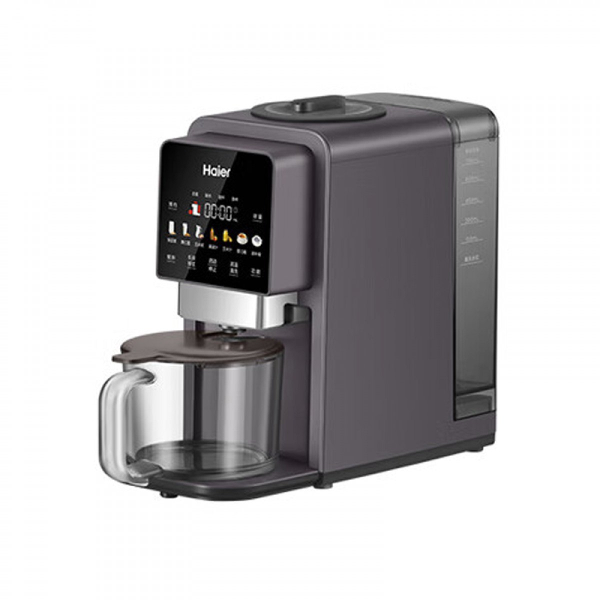 海尔（Haier) 破壁机家用低噪音免手洗高端多功能 热烘除菌智能预约料理榨汁机豆浆机辅食机HPB-H01  单位：台