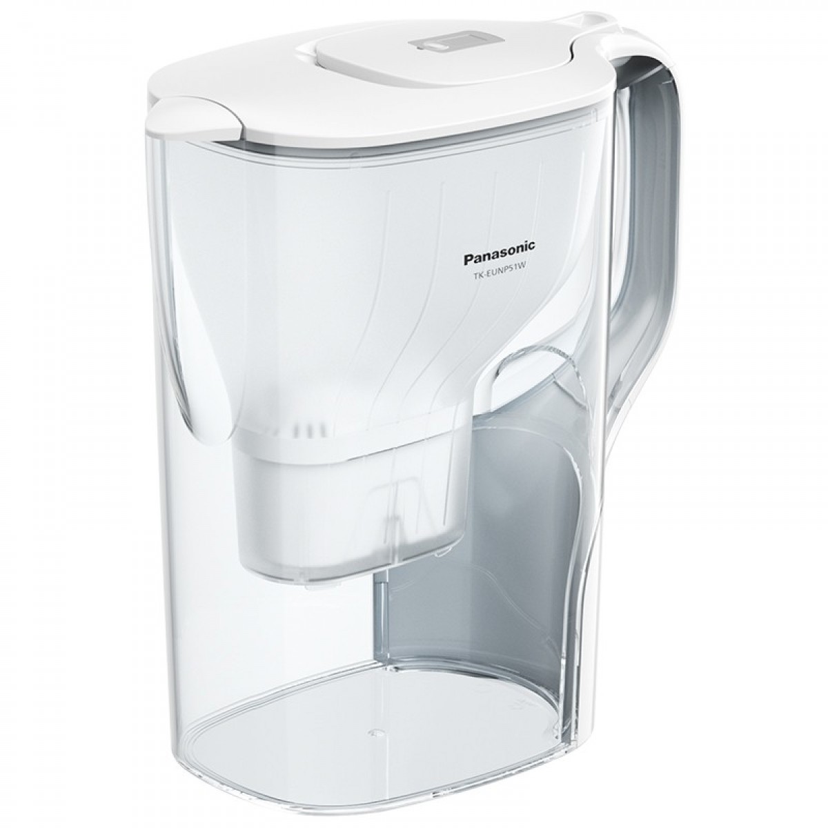 松下（Panasonic）净水壶家用滤水壶 过滤净水器 TK-EUNP51 【一壶一芯】白色 单位：个
