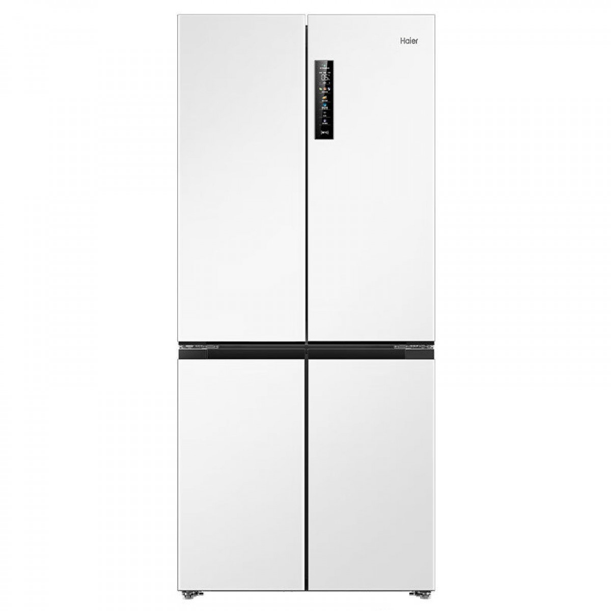 海尔（Haier）500升零距离自由嵌入式白色一级能效除菌变温超薄母婴四开十字双开门家用冰箱BCD-500WGHTD49W9U1 单位：台